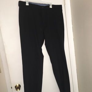 Men’s Blue Haggar Straight Fit DressPants 38x32